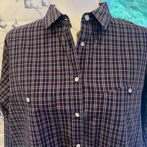 Smart looking Rag & Bone plaid man tailored shirt